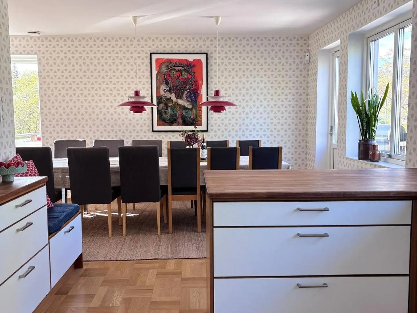 Rymlig Villa Naera Stad Och Natur Stockholm Sverige
